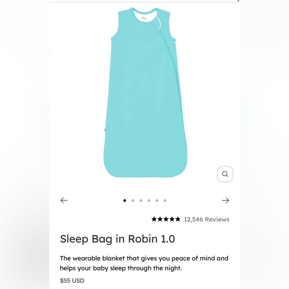 Kyte Baby sleep sack